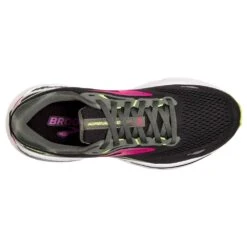 BROOKS Adrenaline GTS 23 Wide D Womens Running Shoes Black/Gunmetal/Sharp Green -Cheap Northernrunner Shop adrenaline gts 23 wide d womens running shoes black gunmetal sharp green p8176 32358 image