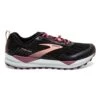BROOKS Cascadia 15 Womens Trail Running Shoes Black/Ebony/Coral Cloud