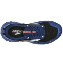 BROOKS Cascadia 17 GTX Mens Waterproof Trail Running Shoes Black/Blue/Firecracker -Cheap Northernrunner Shop cascadia 17 gtx mens waterproof trail running shoes black blue firecracker p8266 32848 image