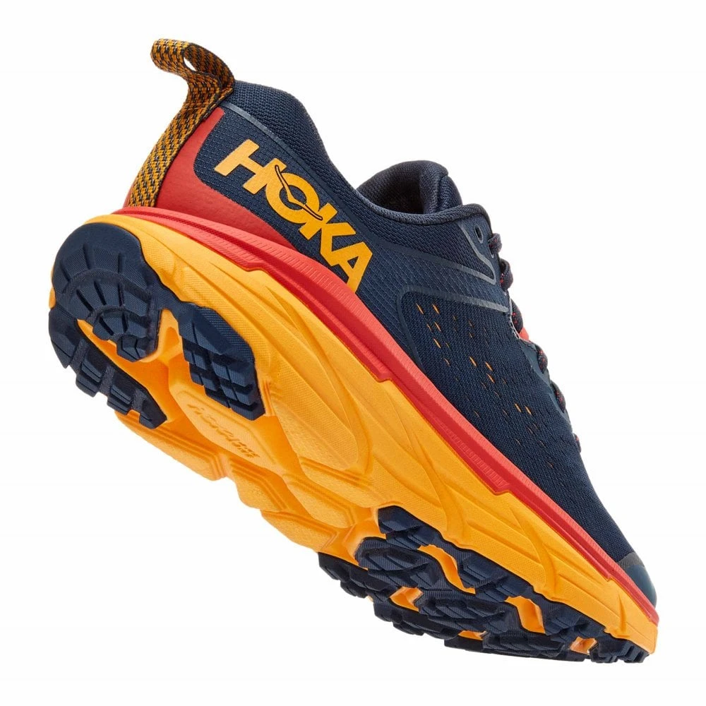 Hoka Challenger ATR 6 Wide 2E Mens Trail Running Shoes Outer Space/Radiant Yellow 4 Hoka Challenger ATR 6 Wide 2E Mens Trail Running Shoes Outer Space/Radiant Yellow - Image 2