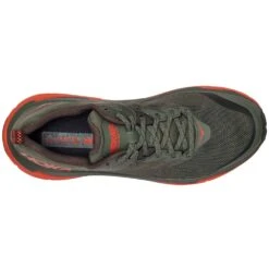 Hoka Challenger ATR 6 Wide 2E Mens Trail Running Shoes Thyme/Fiesta -Cheap Northernrunner Shop challenger atr 6 wide 2e mens trail running shoes thyme fiesta p7782 30755 image