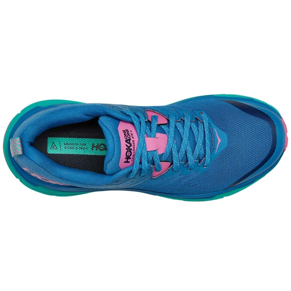 Hoka Challenger ATR 6 Womens Trail Running Shoes Vallarta Blue/Atlantis 4 Hoka Challenger ATR 6 Womens Trail Running Shoes Vallarta Blue/Atlantis - Image 2