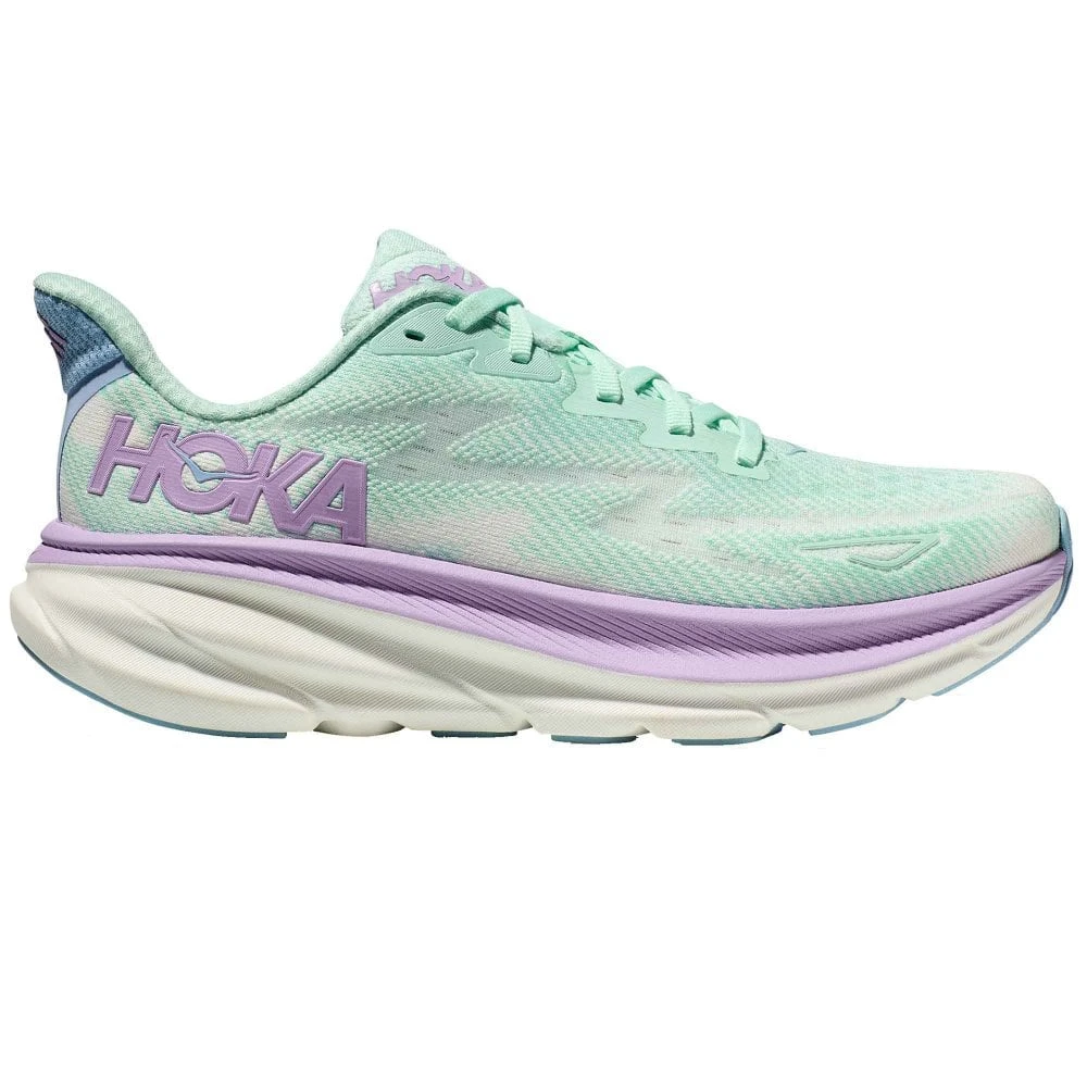 Hoka Clifton 9 Wide Womens Running Shoes Sunlit Ocean/Lilac Mist 3 Hoka Clifton 9 Wide Womens Running Shoes Sunlit Ocean/Lilac Mist