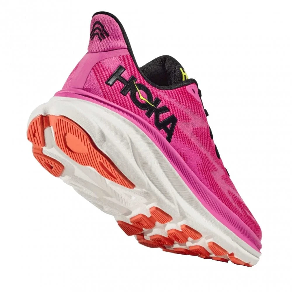 Hoka Clifton 9 Womens Running Shoes Raspberry/Strawberry 4 Hoka Clifton 9 Womens Running Shoes Raspberry/Strawberry - Image 2