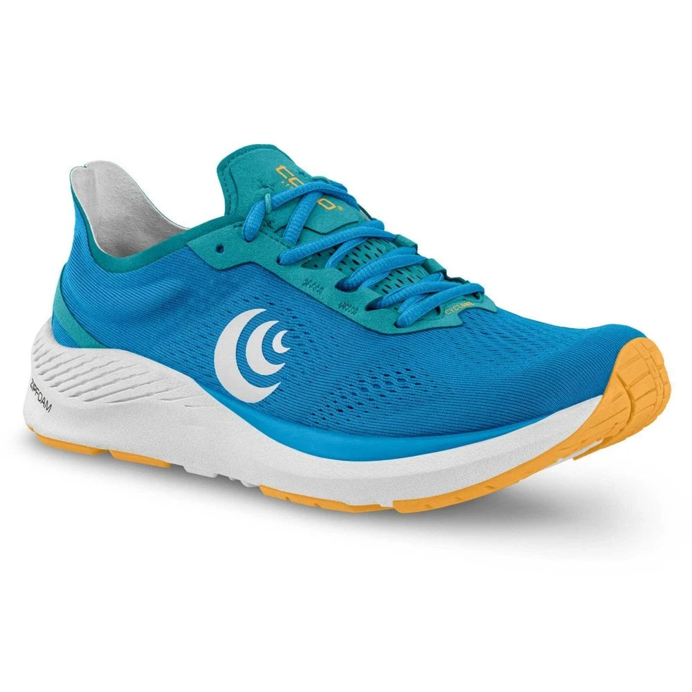 Topo Athletic Cyclone Womens Running Shoes Sky/Gold 3 Topo Athletic Cyclone Womens Running Shoes Sky/Gold