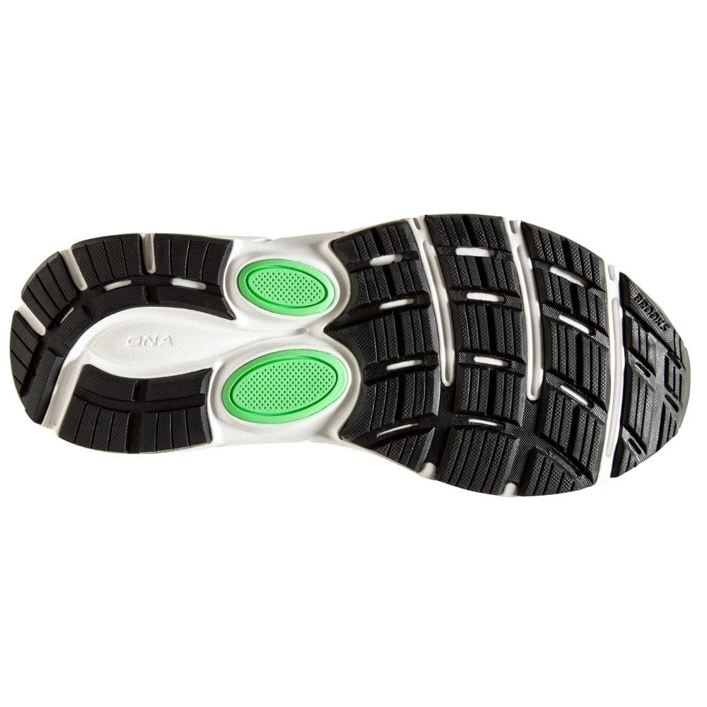 BROOKS Dyad 11 Wide D Womens Running Shoes Black/Ebony/Green 5 BROOKS Dyad 11 Wide D Womens Running Shoes Black/Ebony/Green - Image 3