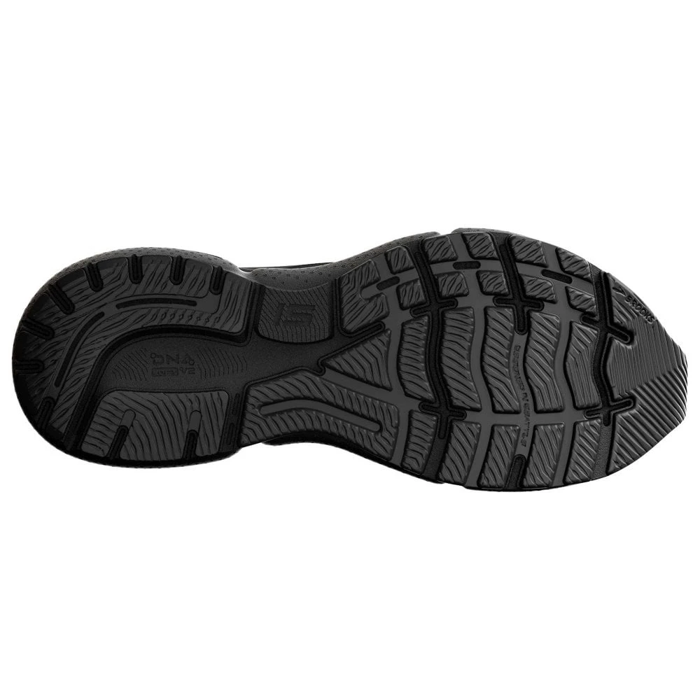 BROOKS Ghost 15 Wide 2E Mens Running Shoes Black/Black/Ebony 5 BROOKS Ghost 15 Wide 2E Mens Running Shoes Black/Black/Ebony - Image 3