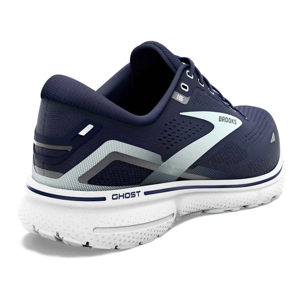 BROOKS Ghost 15 Wide D Womens Running Shoes Peacoat/Pearl/Salt Air 4 BROOKS Ghost 15 Wide D Womens Running Shoes Peacoat/Pearl/Salt Air - Image 2
