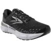 BROOKS Glycerin GTS 20 Wide D Womens Running Shoes Black/White/Alloy