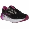 BROOKS Glycerin GTS 20 Womens Running Shoes Black/Fuchsia/Linen