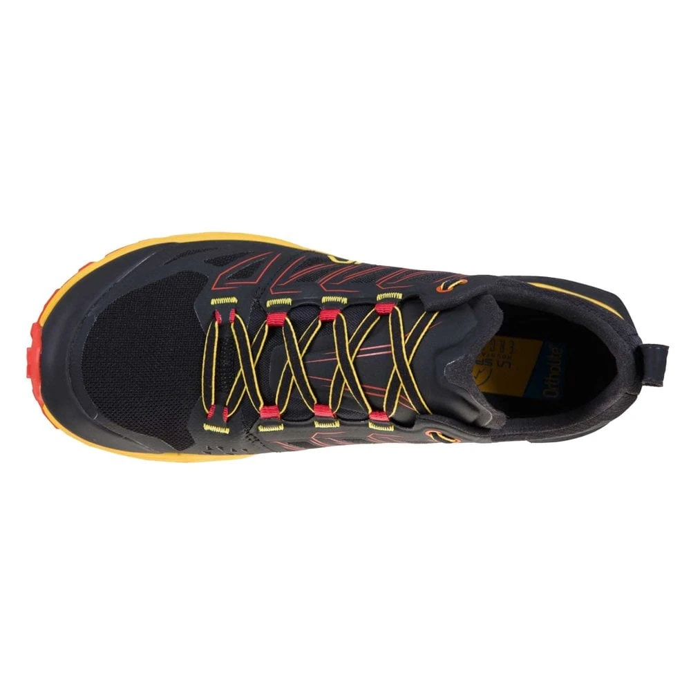 La Sportiva Jackal Mens Trail Running Shoes Black/Yellow 4 La Sportiva Jackal Mens Trail Running Shoes Black/Yellow - Image 2