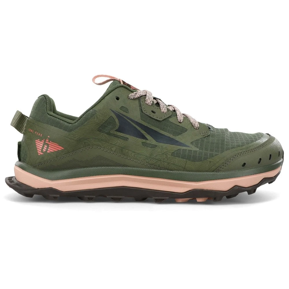 Altra Lone Peak 6 Womens Trail Running Shoes Dusty Olive 3 Altra Lone Peak 6 Womens Trail Running Shoes Dusty Olive