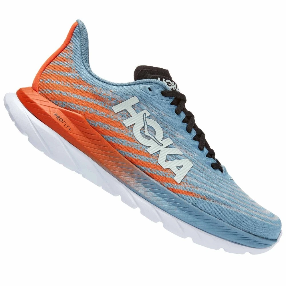 Hoka Mach 5 Mens Running Shoes Mountain Spring/Puffin's Bill 3 Hoka Mach 5 Mens Running Shoes Mountain Spring/Puffin's Bill