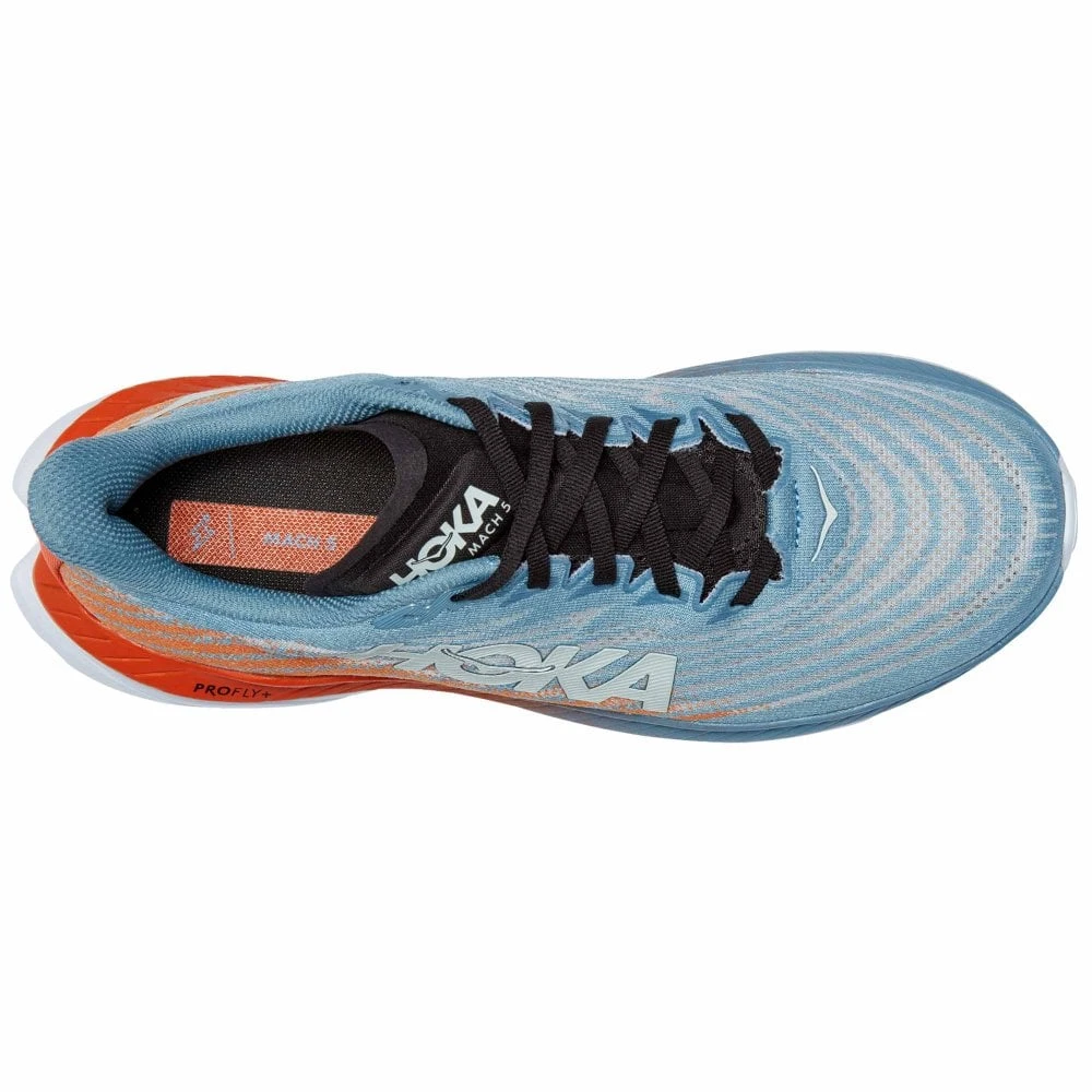 Hoka Mach 5 Mens Running Shoes Mountain Spring/Puffin's Bill 5 Hoka Mach 5 Mens Running Shoes Mountain Spring/Puffin's Bill - Image 3