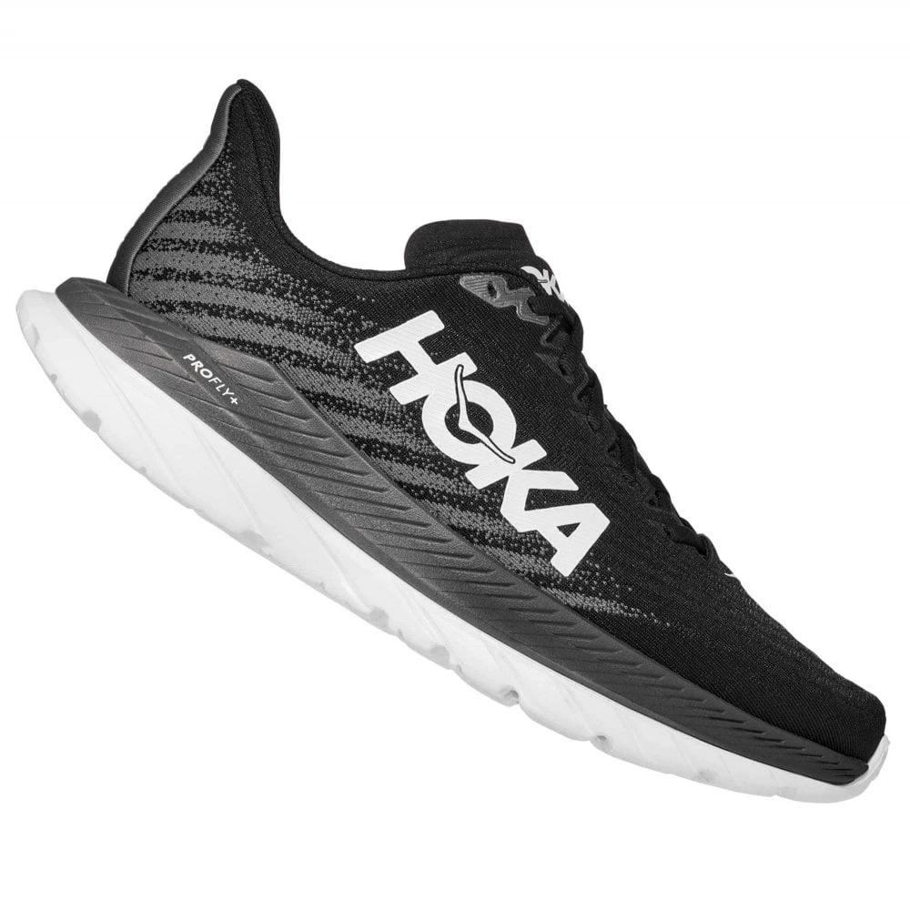 Hoka Mach 5 Womens Running Shoes Black/Castlerock 3 Hoka Mach 5 Womens Running Shoes Black/Castlerock