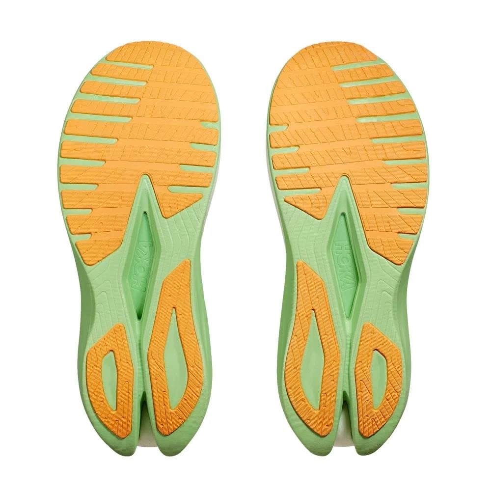 Hoka Mach X Mens Running Shoes Ocean Mist/Lime Glow 6 Hoka Mach X Mens Running Shoes Ocean Mist/Lime Glow - Image 4