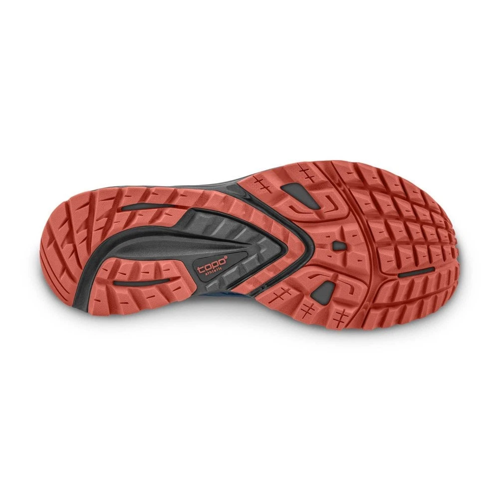 Topo Athletic MT-3 Womens Trail Running Shoes Blue/Coral 4 Topo Athletic MT-3 Womens Trail Running Shoes Blue/Coral - Image 2
