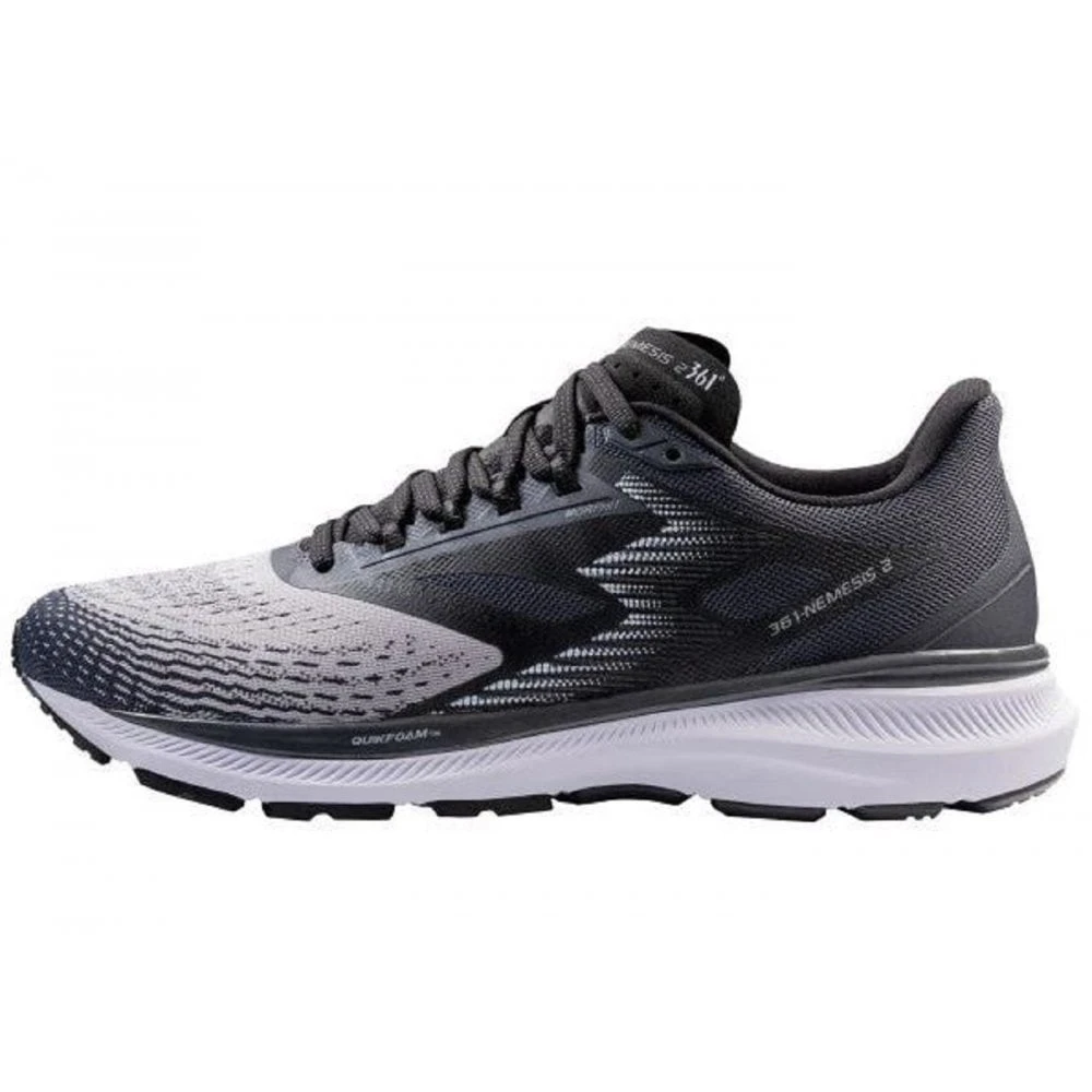 Nemesis 2 Mens Wide 2E Road Running Shoes Black/Ebony 4 Nemesis 2 Mens Wide 2E Road Running Shoes Black/Ebony - Image 2