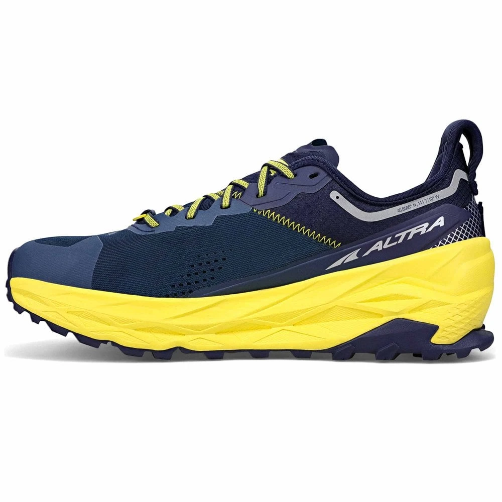 Altra Olympus 5 Mens Trail Running Shoes Navy 5 Altra Olympus 5 Mens Trail Running Shoes Navy - Image 3