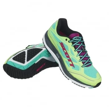 Scott Palani Support Womens Road Running Shoes With SUPPORT Green/Purple 3 Scott Palani Support Womens Road Running Shoes With SUPPORT Green/Purple