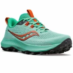 Saucony Peregrine 13 Womens Trail Running Shoes Sprig/Canopy