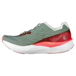 Scott Pursuit Womens Road Running Shoes Green/Coral Pink -Cheap Northernrunner Shop pursuit womens road running shoes green coral pink p6574 26015 image