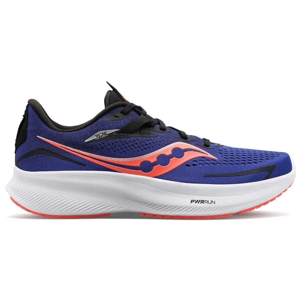 Saucony Ride 15 Womens Road Running Shoes Blue Raz/Zest 3 Saucony Ride 15 Womens Road Running Shoes Blue Raz/Zest