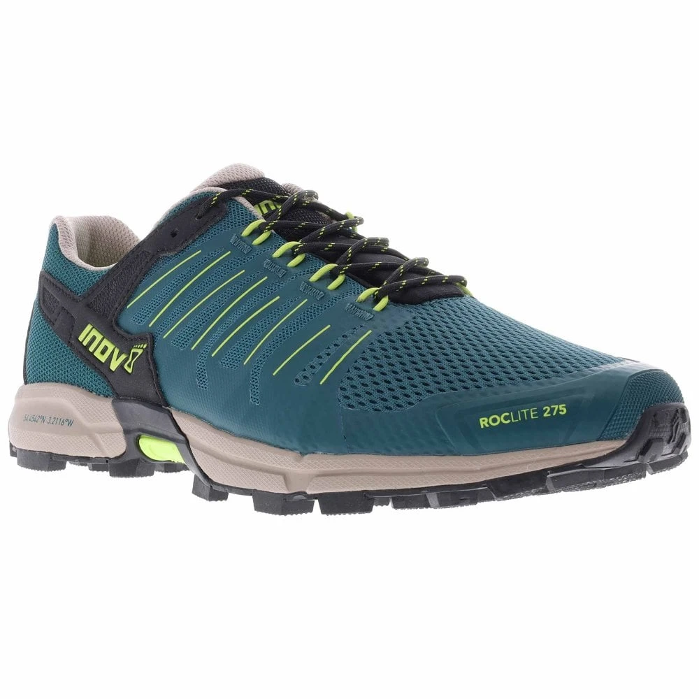 Roclite G 275 Mens Trail Running Shoes Pine/Lime 3 Roclite G 275 Mens Trail Running Shoes Pine/Lime