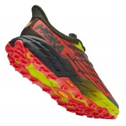 Hoka Speedgoat 5 Mens Trail Running Shoes Thyme/Fiesta -Cheap Northernrunner Shop speedgoat 5 mens trail running shoes thyme fiesta p7726 30512 image