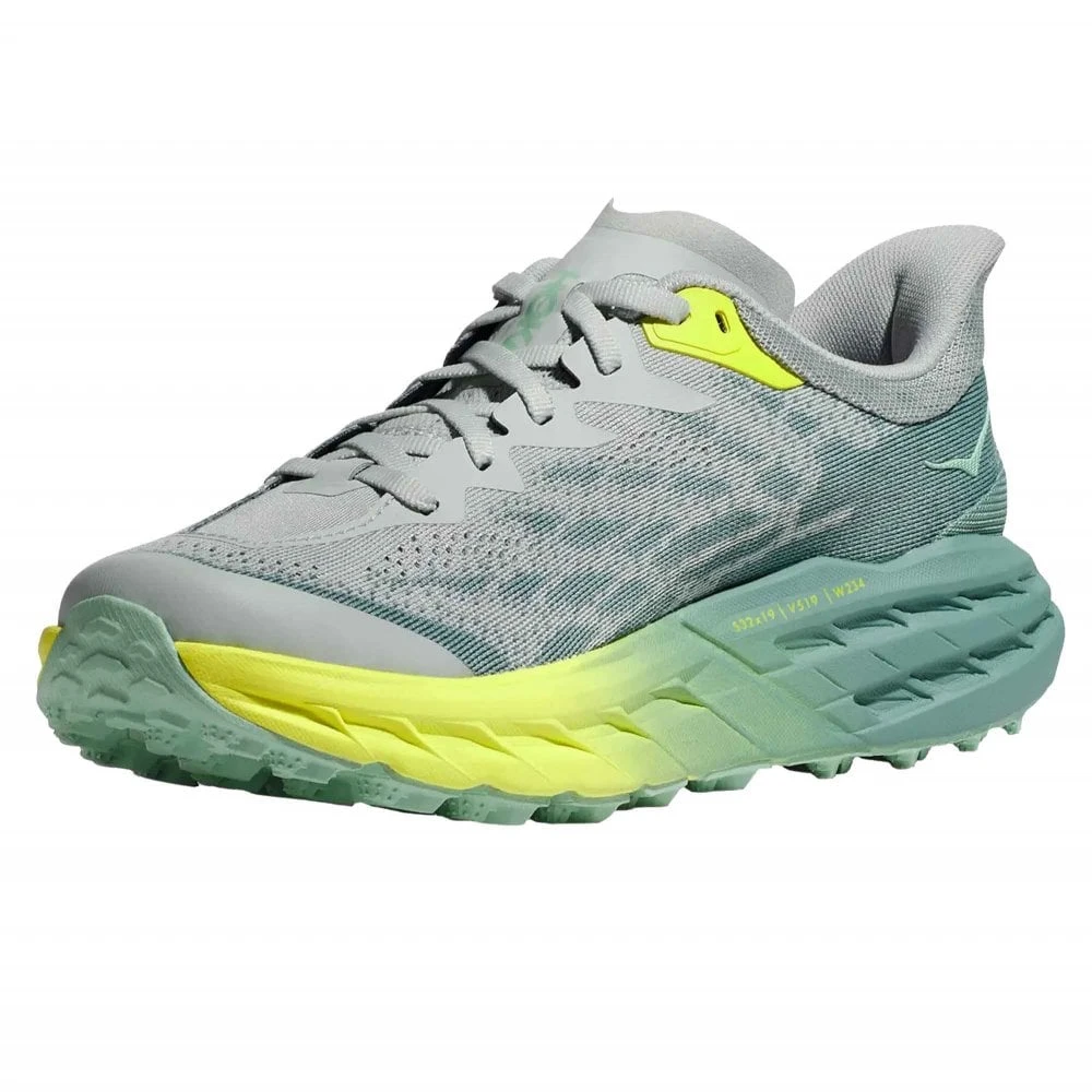 Hoka Speedgoat 5 Wide D Womens Trail Running Shoes Mercury/Trellis 5 Hoka Speedgoat 5 Wide D Womens Trail Running Shoes Mercury/Trellis - Image 3