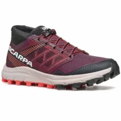 Scarpa Spin ST Womens Trail Running Shoes Russet Brown-Coral