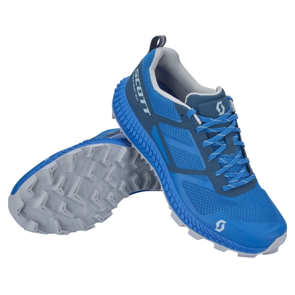 Scott Supertrac 2.0 Mens Trail Running Shoes Blue/Dark Blue 3 Scott Supertrac 2.0 Mens Trail Running Shoes Blue/Dark Blue
