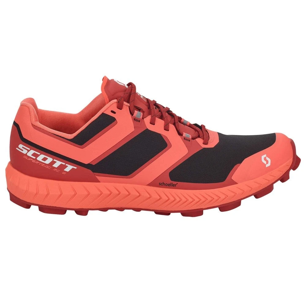 Scott Supertrac RC 2.0 Womens Trail Running Shoes Black/Bright Red 3 Scott Supertrac RC 2.0 Womens Trail Running Shoes Black/Bright Red