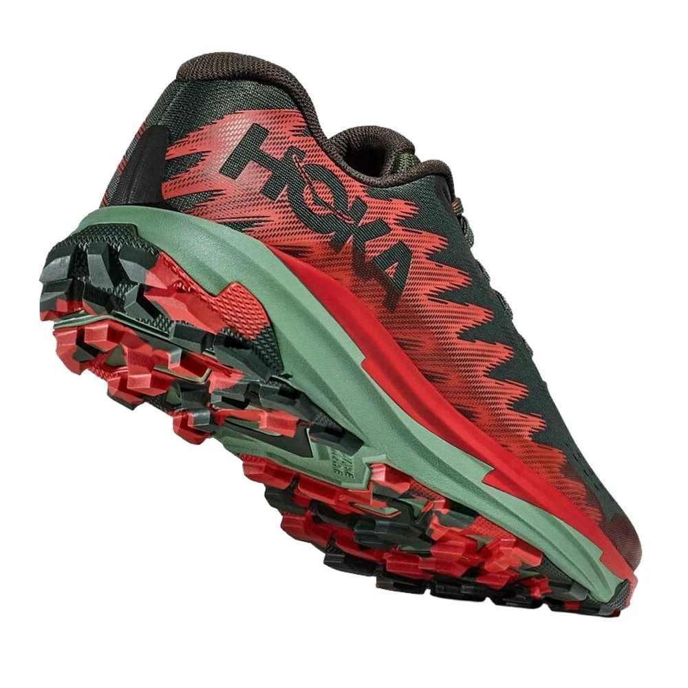 Hoka Torrent 3 Mens Trail Running Shoes Thyme/Fiesta 4 Hoka Torrent 3 Mens Trail Running Shoes Thyme/Fiesta - Image 2