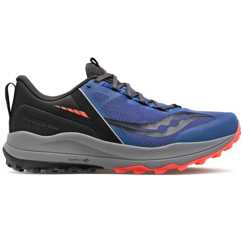 Saucony Xodus Ultra Mens Trail Running Shoes Sapphire/Vizired 3 Saucony Xodus Ultra Mens Trail Running Shoes Sapphire/Vizired