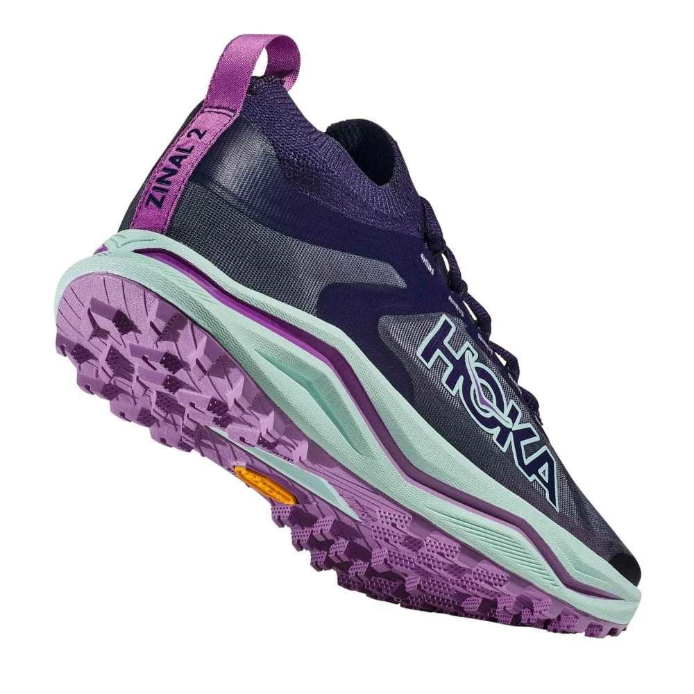 Hoka Zinal 2 Womens Trail Running Shoes Night Sky/Sunlit Ocean 4 Hoka Zinal 2 Womens Trail Running Shoes Night Sky/Sunlit Ocean - Image 2